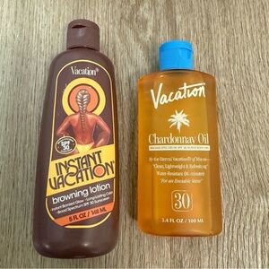 Brand New Vacation Tanning Sunscreen Bundle
